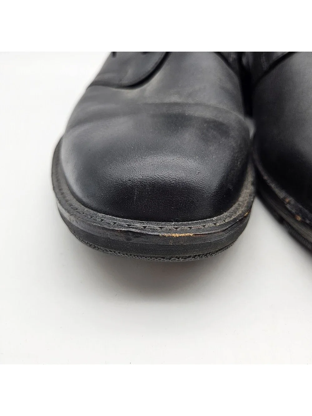 Ecco Danish Design Mens Size 43 London Plain Toe Chukka Boots Black US Size 10